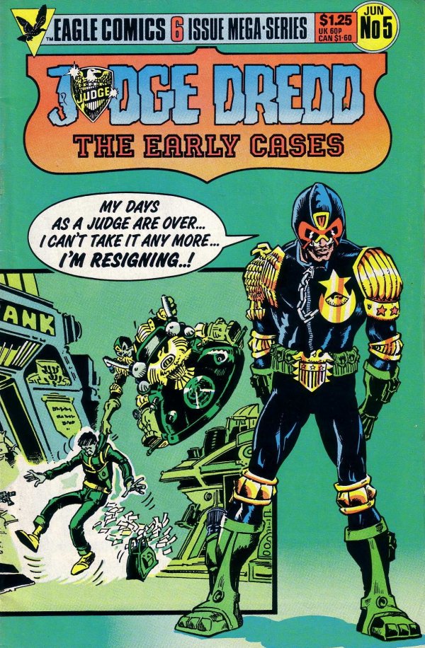 JUDGE DREDD THE EARLY CASES (1986) #5
