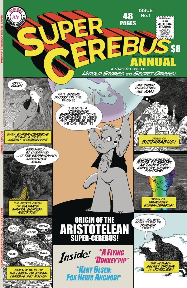 GIANT SUPER CEREBUS ANNUAL #1 (2019)