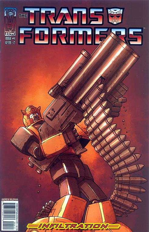 TRANSFORMERS: INFILTRATION (2006) #4 WILDMAN VARIANT