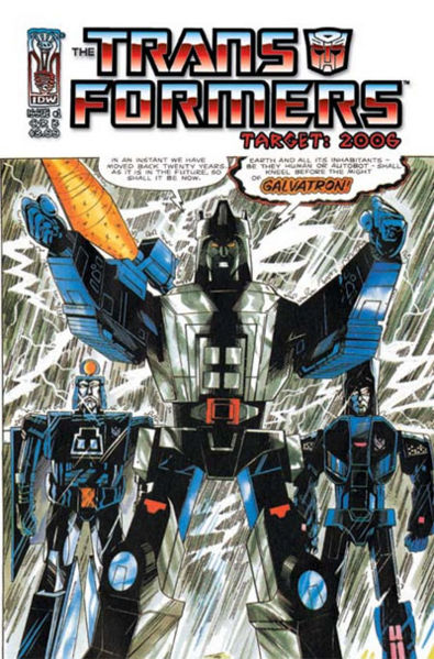 TRANSFORMERS: TARGET 2006 (2007) #1 VARIANT
