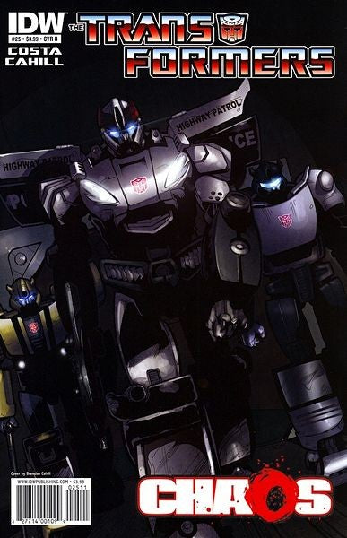 THE TRANSFORMERS (2009) #25 VARIANT