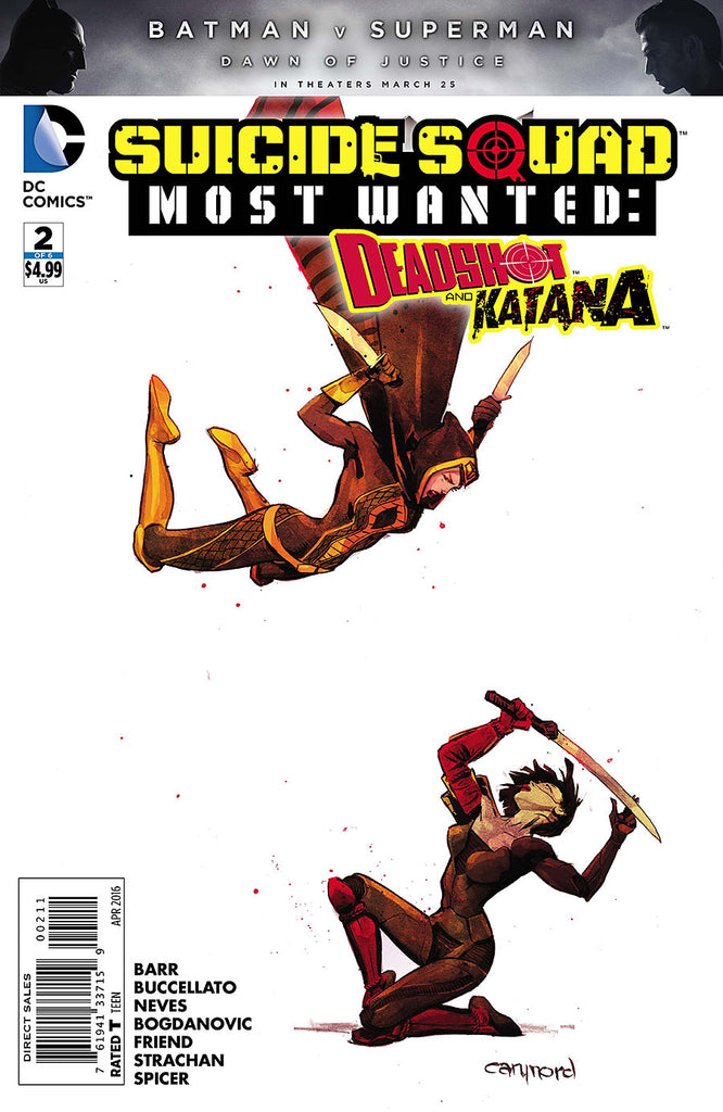 SUICIDE SQUAD MOST WANTED: DEADSHOT & KATANA (2016) #2