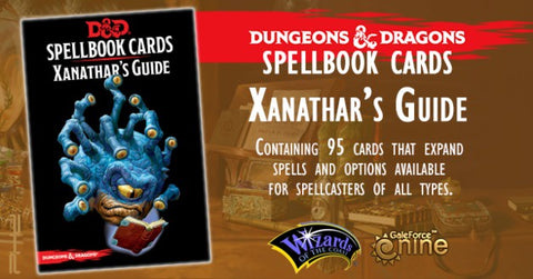 DUNGEONS & DRAGONS: SPELLBOOK CARDS -XANATHAR'S DECK