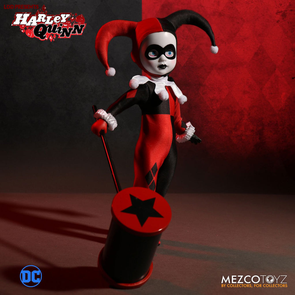LIVING DEAD DOLLS - CLASSIC HARLEY QUINN 10" DOLL