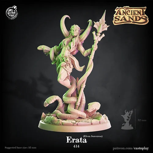ERATA, ELVEN SORCERESS - ON ANCIENT SANDS