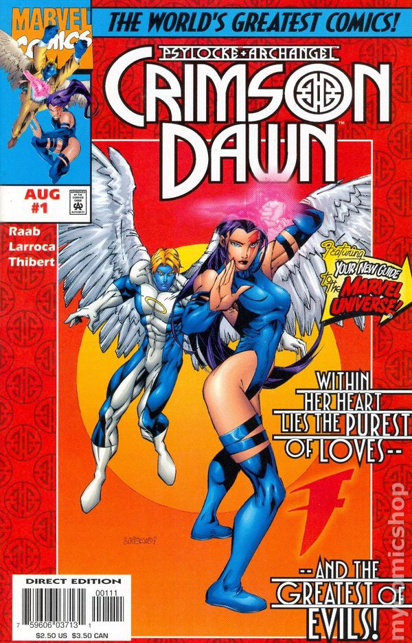 PSYLOCKE & ARCHANGEL CRIMSON DAWN BUNDLE #1-#4