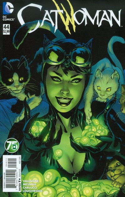 CATWOMAN (2011) #44 GREEN LANTERN 75TH VARIANT