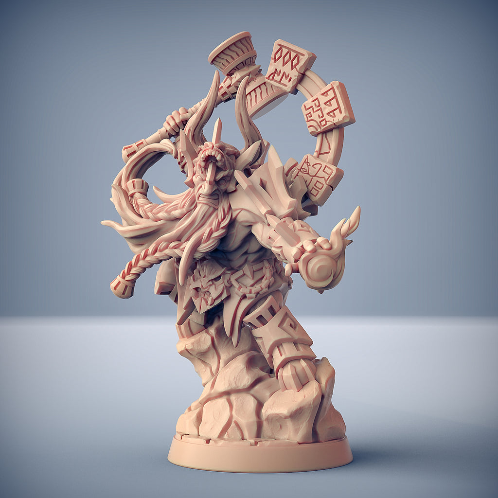 RUNAKK, THE FORGEMASTER - DUMLOK FLAMESEEKERS