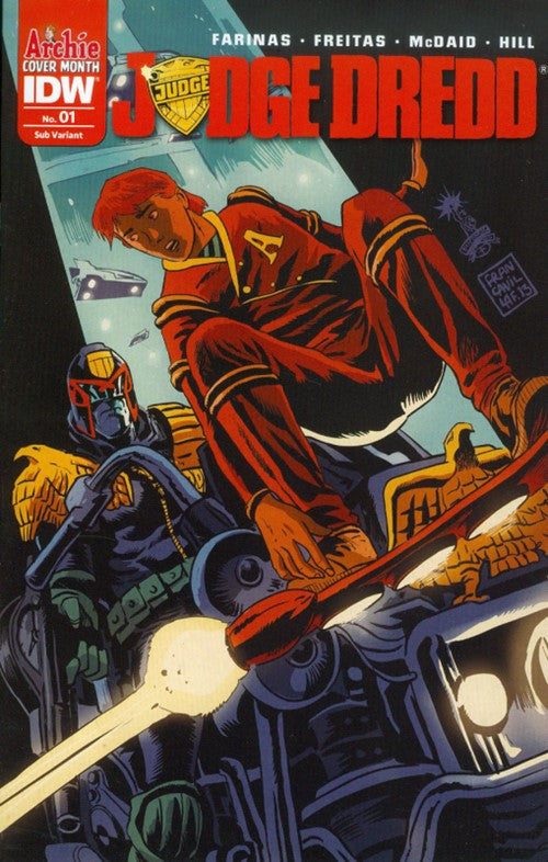 JUDGE DREDD (2015) #1 SUBSCRIPTION VARIANT