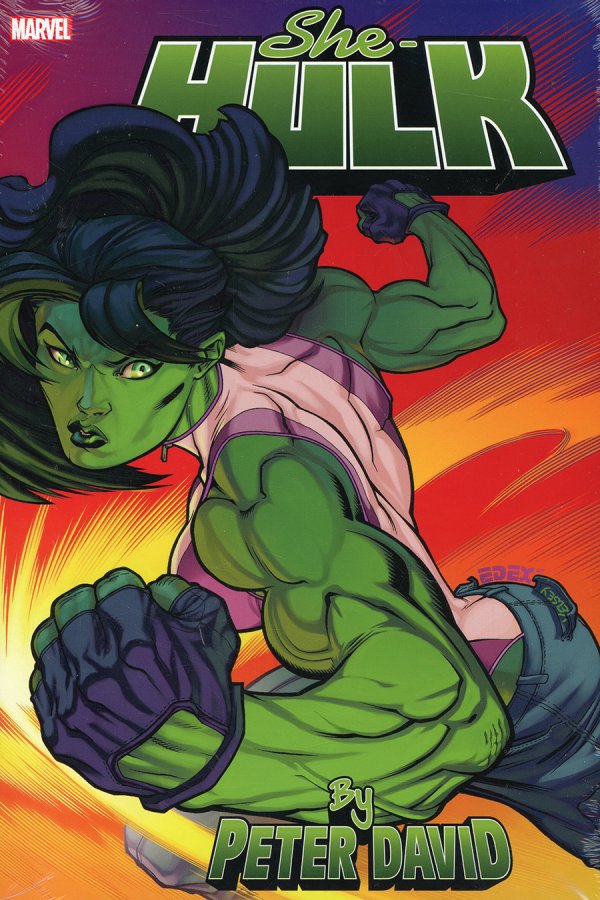 SHE-HULK BY PETER DAVID OMNIBUS (2022) HC DM VARIANT