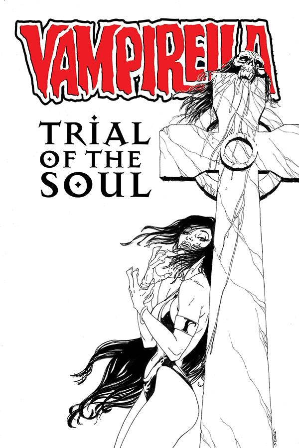 VAMPIRELLA: TRIAL OF THE SOUL (2020) #1 B&W VARIANT