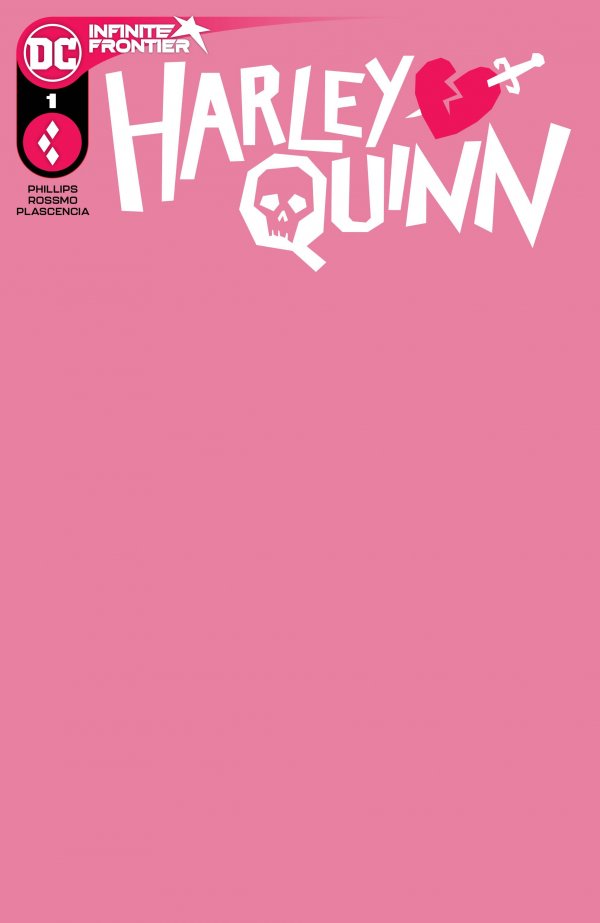 HARLEY QUINN (2021) #1 BLANK VARIANT