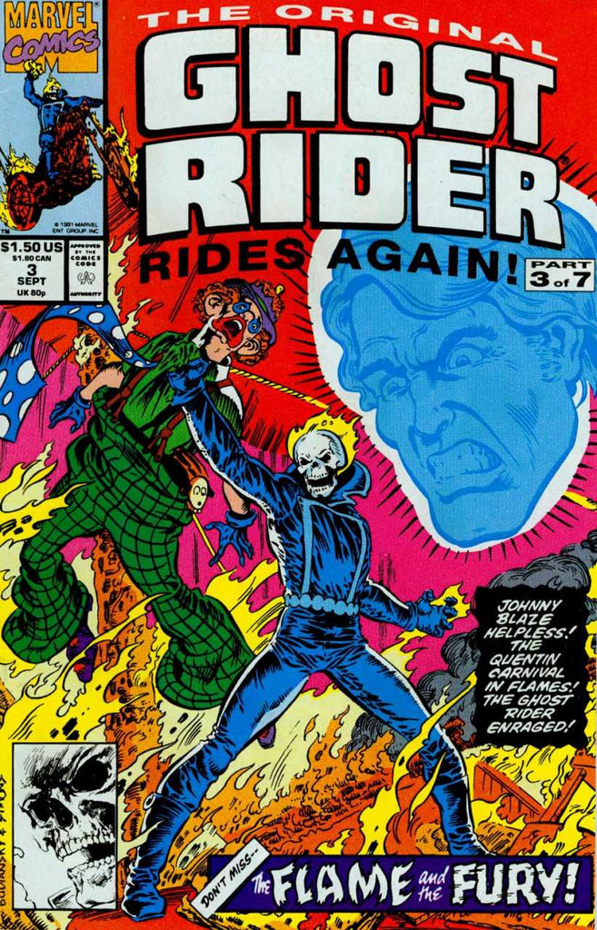 THE ORIGINAL GHOST RIDER RIDES AGAIN (1991) #3