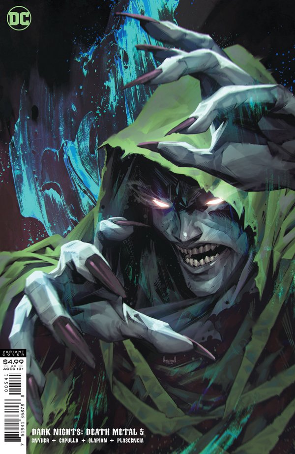 DARK NIGHTS: DEATH METAL (2020) #5 KAEL NGU SPECTRE VARIANT