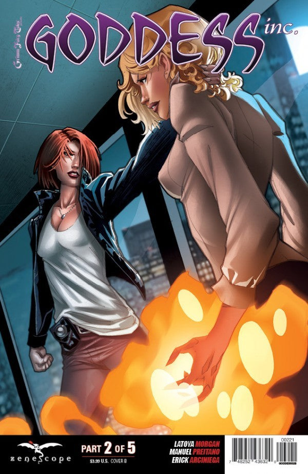 GRIMM FAIRY TALES PRESENTS: GODDESS INC. (2014) #2 QUALANO VARIANT