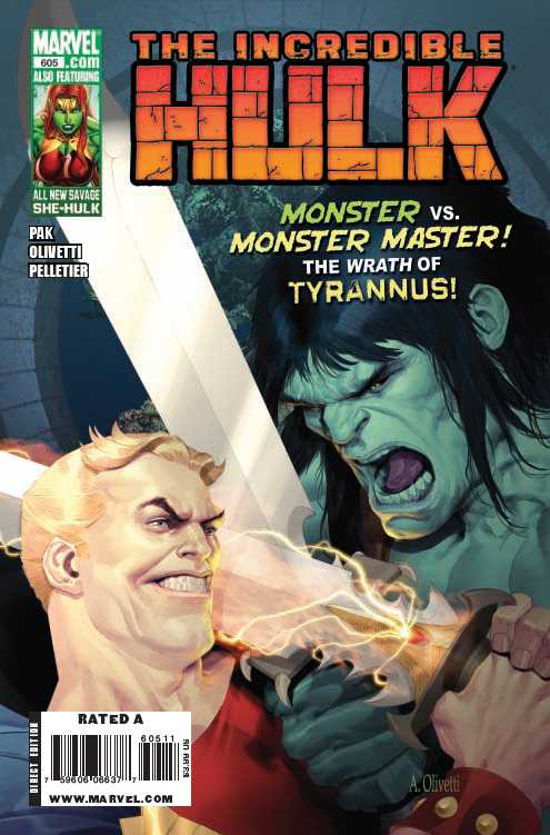 INCREDIBLE HULK (2009) #605