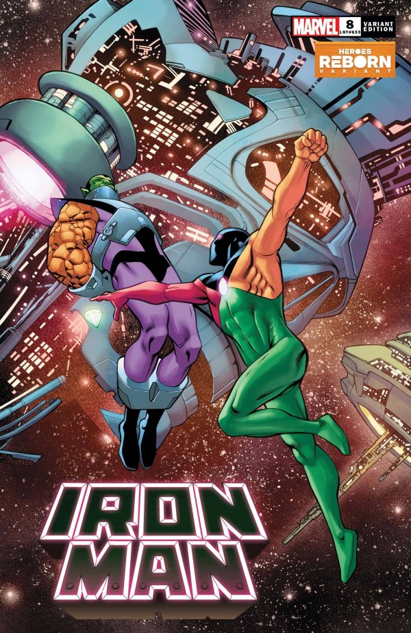 IRON MAN (2020 ) #8 REBORN VARIANT