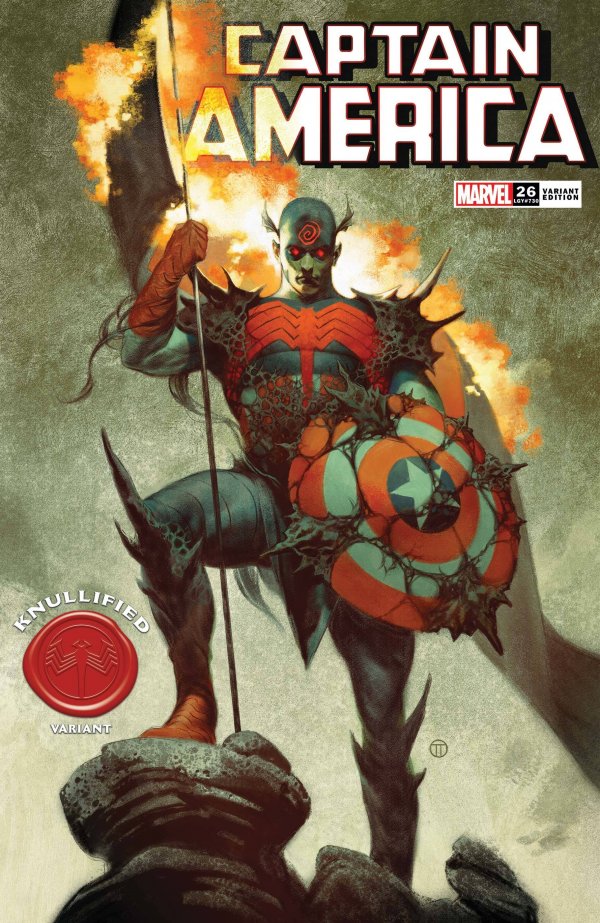 CAPTAIN AMERICA (2018) #26 KNULLIFIED VARIANT