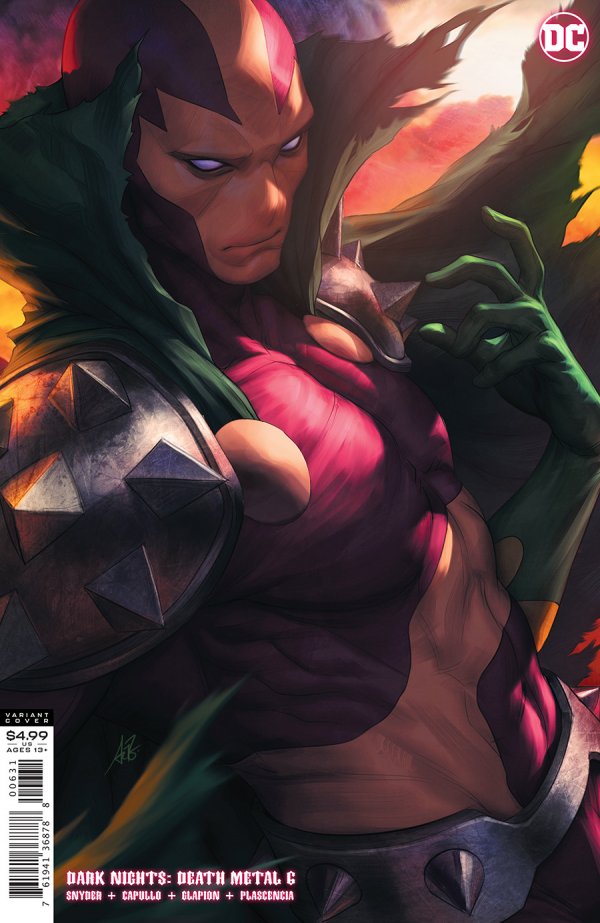 DARK NIGHTS: DEATH METAL (2020) #6 ARTGERM VARIANT