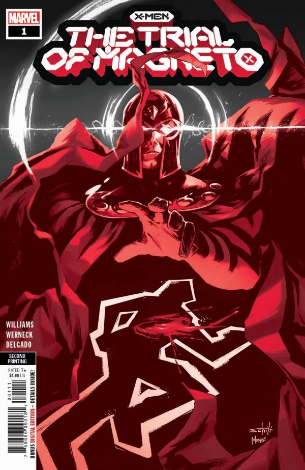 X-MEN: THE TRIAL OF MAGNETO (2021) #1 2ND PRINT