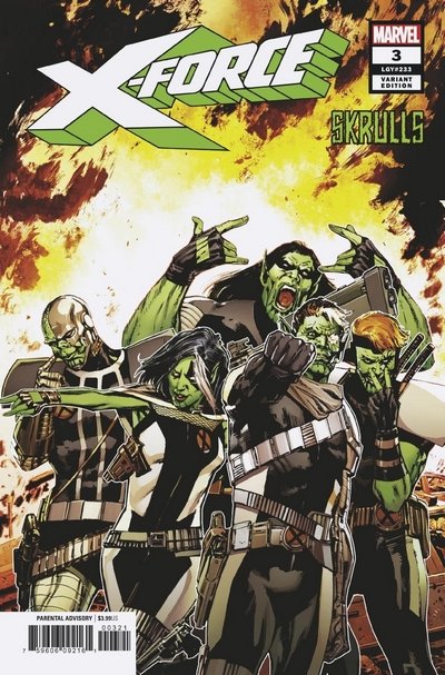 X-FORCE (2019) #3 SKRULL VARIANT
