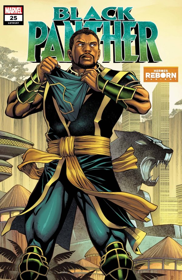 BLACK PANTHER (2018) #25 REBORN VARIANT