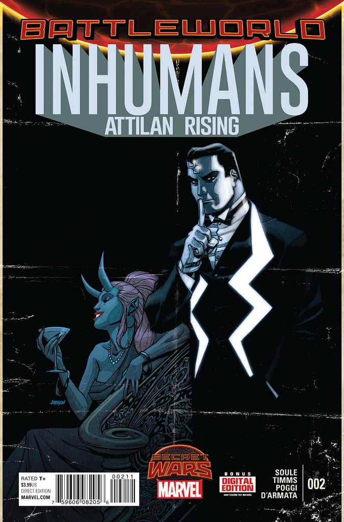 SECRET WARS: INHUMANS ATTILAN RISING (2015) #2