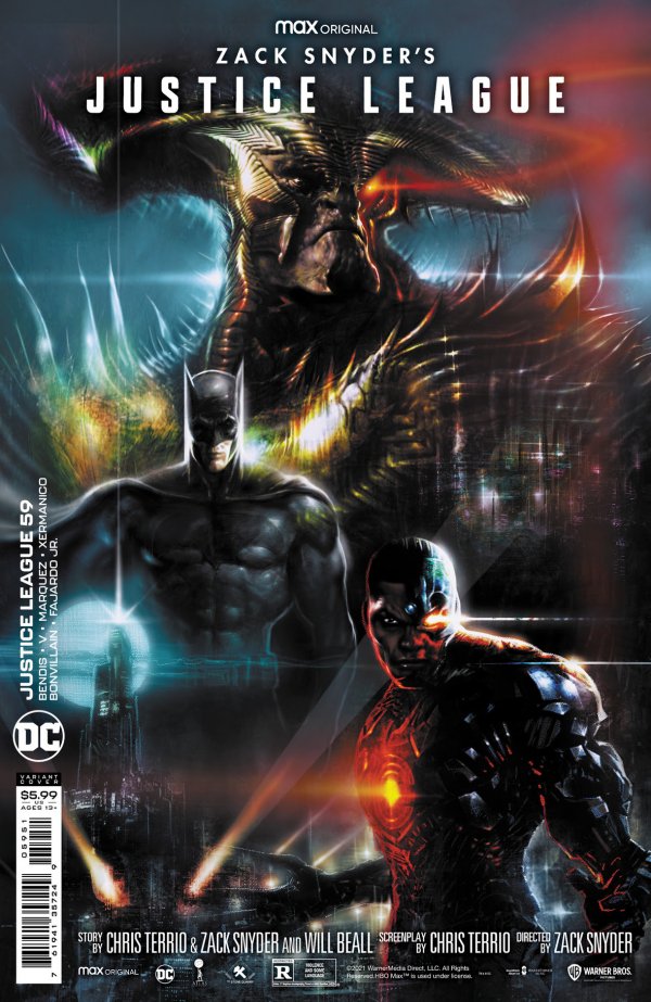 JUSTICE LEAGUE (2018) #59 SHARPE SNYDER CUT VARIANT
