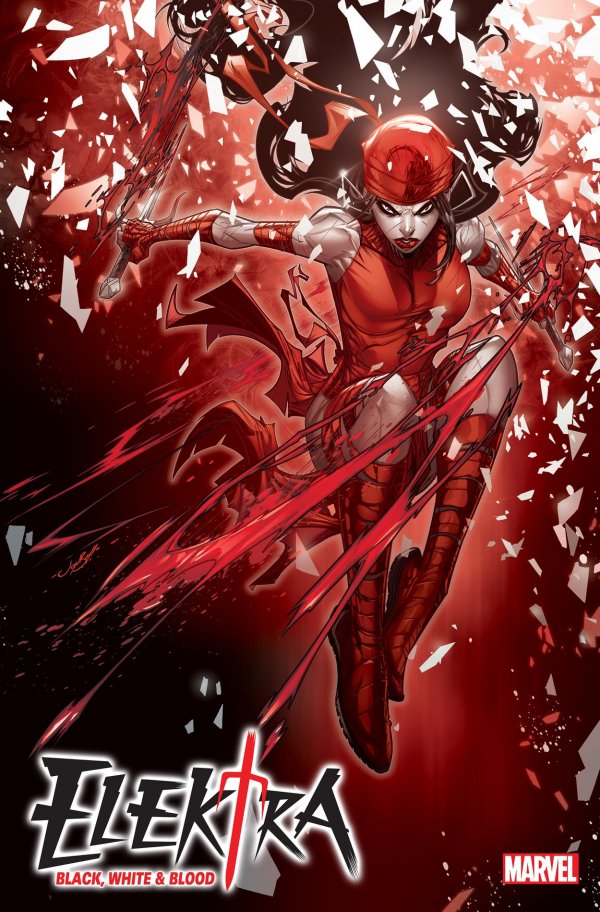 ELEKTRA: BLACK, WHITE & BLOOD (2022) #1 JONBOY MEYERS VARIANT