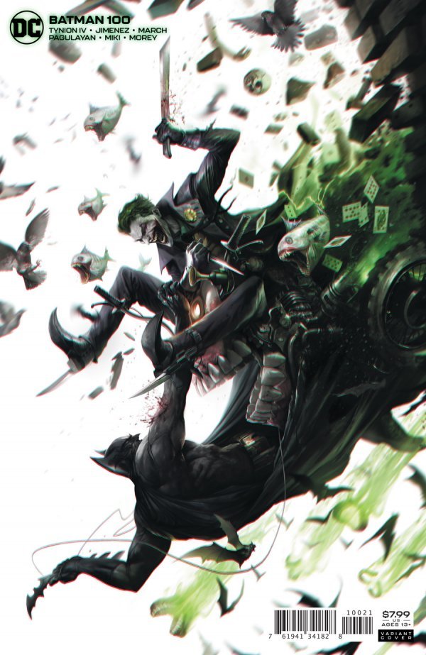 BATMAN (2016) #100 MATTINA VARIANT