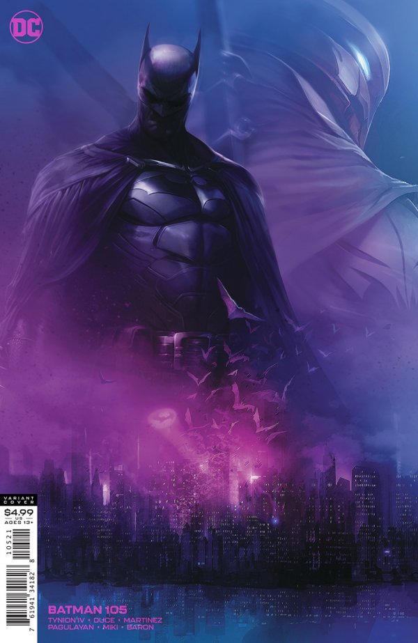 BATMAN (2016) #105 MATTINA VARIANT