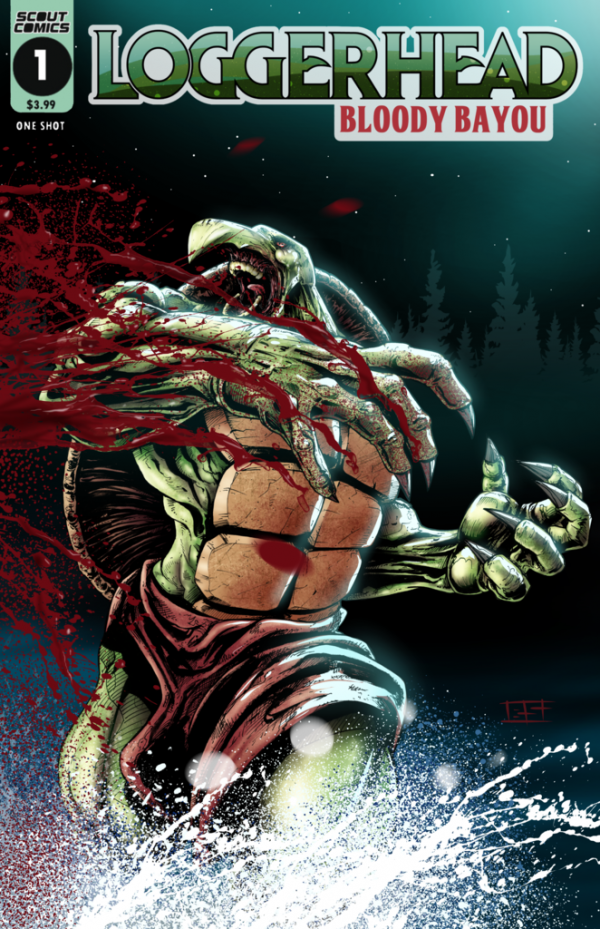 LOGGERHEAD: BLOODY BAYOU (2020) #1 SCOUT VARIANT