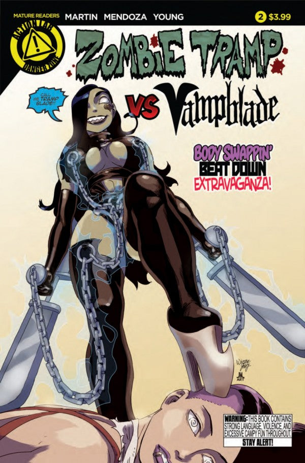 ZOMBIE TRAMP VS VAMPBLADE (2015) #2