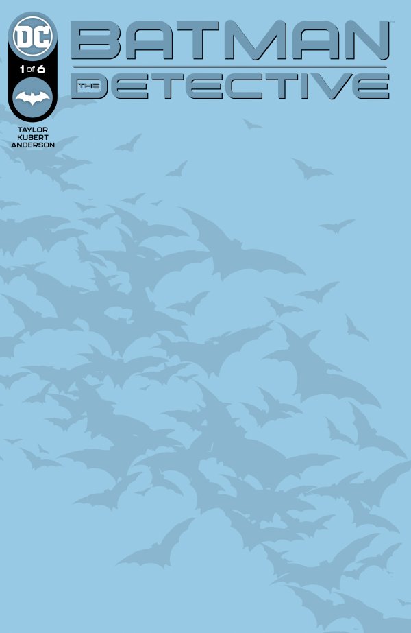 BATMAN: THE DETECTIVE (2021) #1 BLANK VARIANT