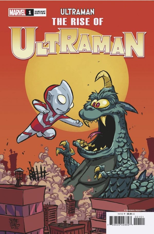 ULTRAMAN: THE RISE OF ULTRAMAN (2020) #1 SKOTTIE YOUNG VARIANT