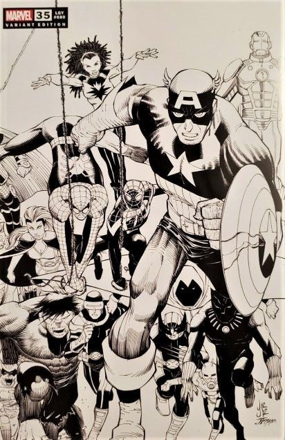 FANTASTIC FOUR (2018) #35 ROMITA JR. 1 PER STORE SKETCH VARIANT