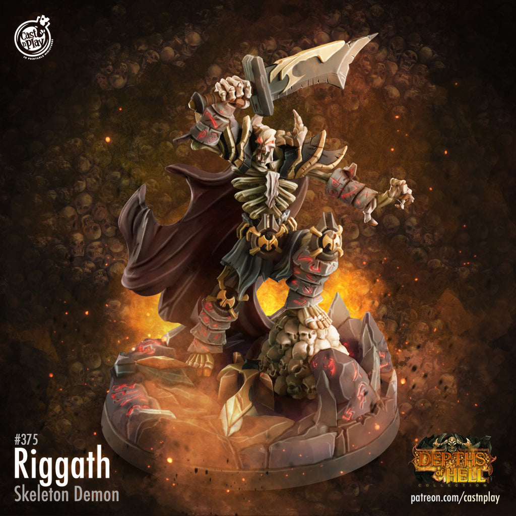 RIGGATH (SKELETON DEMON) - DEPTHS OF HELL