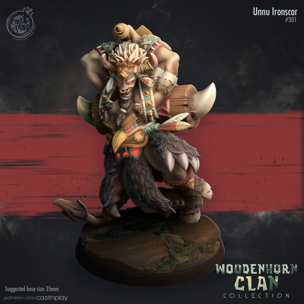 UNNU IRONSCAR - WOODENHORN CLAN