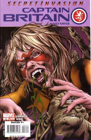 CAPTAIN BRITAIN & MI:13 (2008) #3