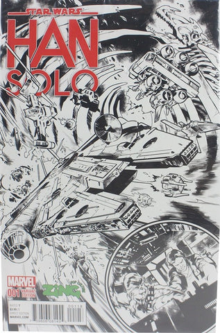 STAR WARS: HAN SOLO (2016) #1 ZING EXCLUSIVE VARIANT