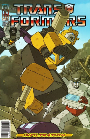 TRANSFORMERS: INFILTRATION (2006) #4 GUIDI VARIANT