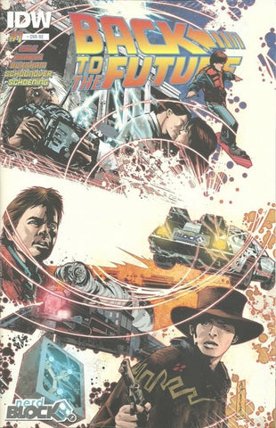 BACK TO THE FUTURE (2015) #1 COMIC BLOCK VARIANT