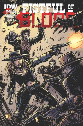FISTFUL OF BLOOD (2015) #4 VARIANT