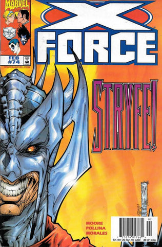 X-FORCE (1991) #74 NEWSSTAND