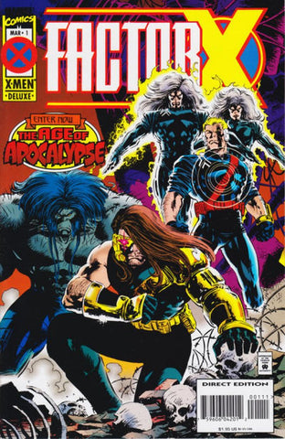 FACTOR-X: THE AGE OF APOCALYPSE (1995) #1-4 BUNDLE