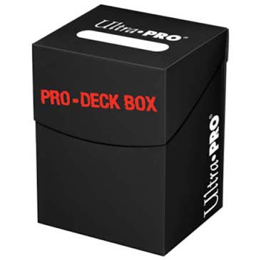 ULTRA PRO DECK BOX PRO 100+ BLACK