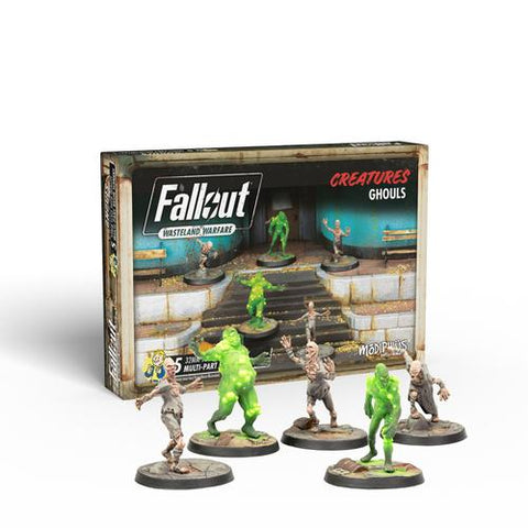 FALLOUT: WASTELAND WARFARE - CREATURES: GHOULS
