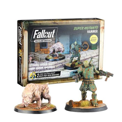FALLOUT: WASTELAND WARFARE SUPER MUTANTS - HAMMER