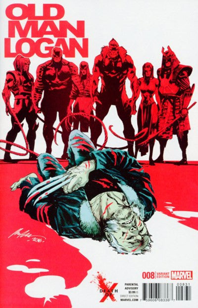 OLD MAN LOGAN #8 DEATH OF X VARIANT