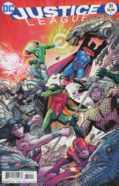JUSTICE LEAGUE #51 NEW 52